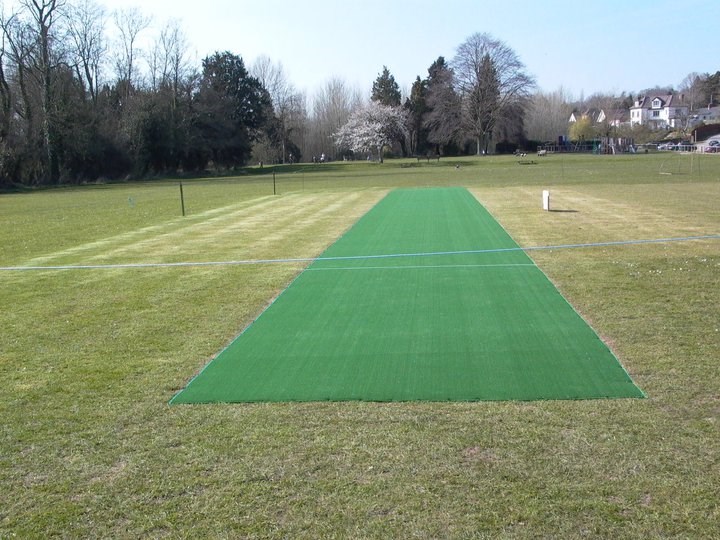 Cricket Wicket Installation, Amesbury
