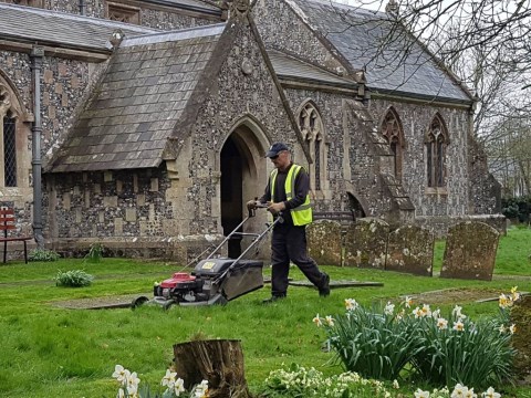 Cemetery Grass Cutting